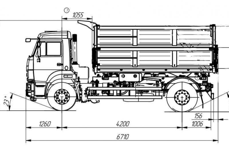Автомобиль самосвал 658902-10E